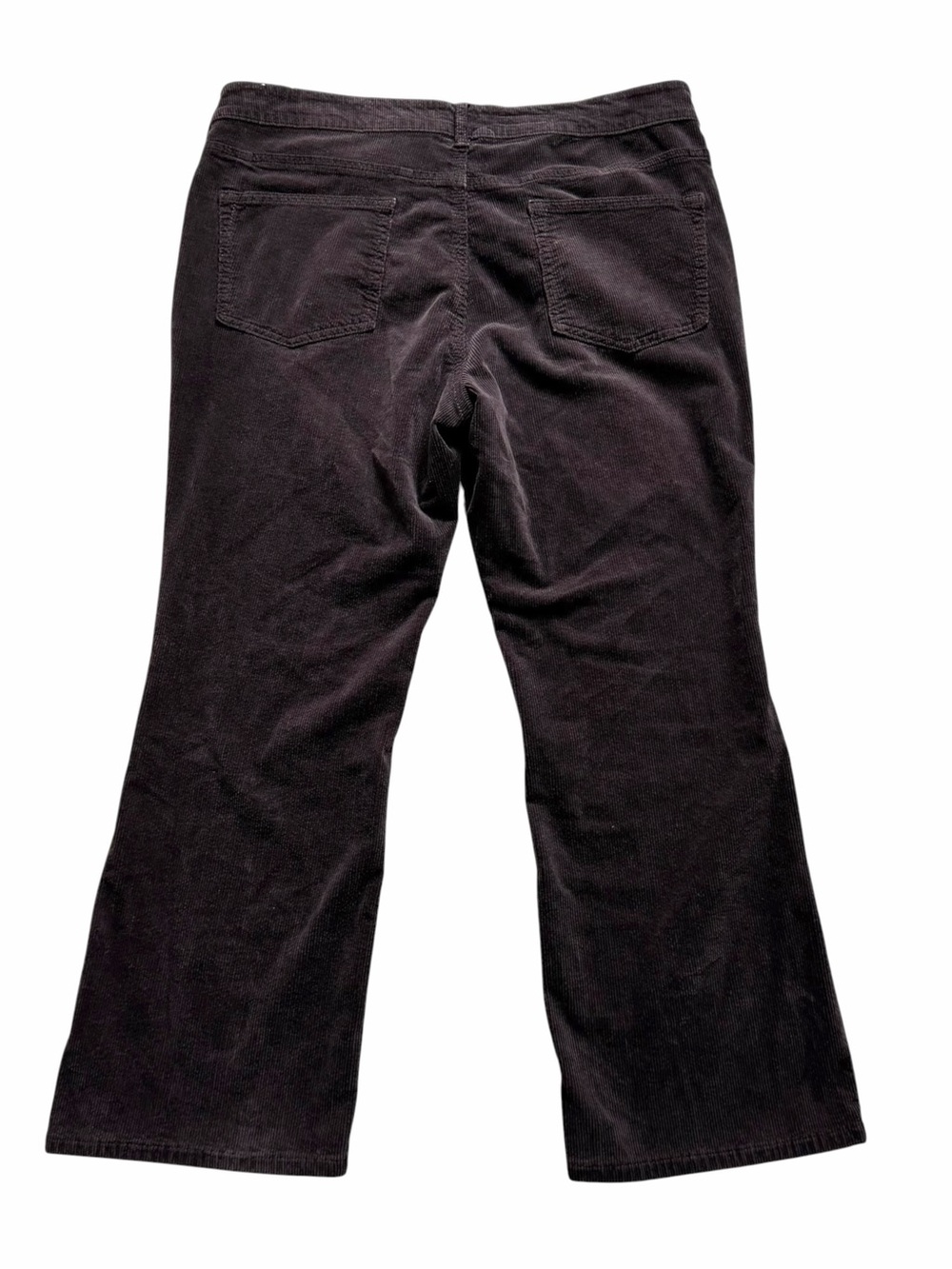 Pilcro High Rise Bootcut Corduroy Pants Size 32 Brown Cotton Modal Fall Casual - Picture 7 of 9